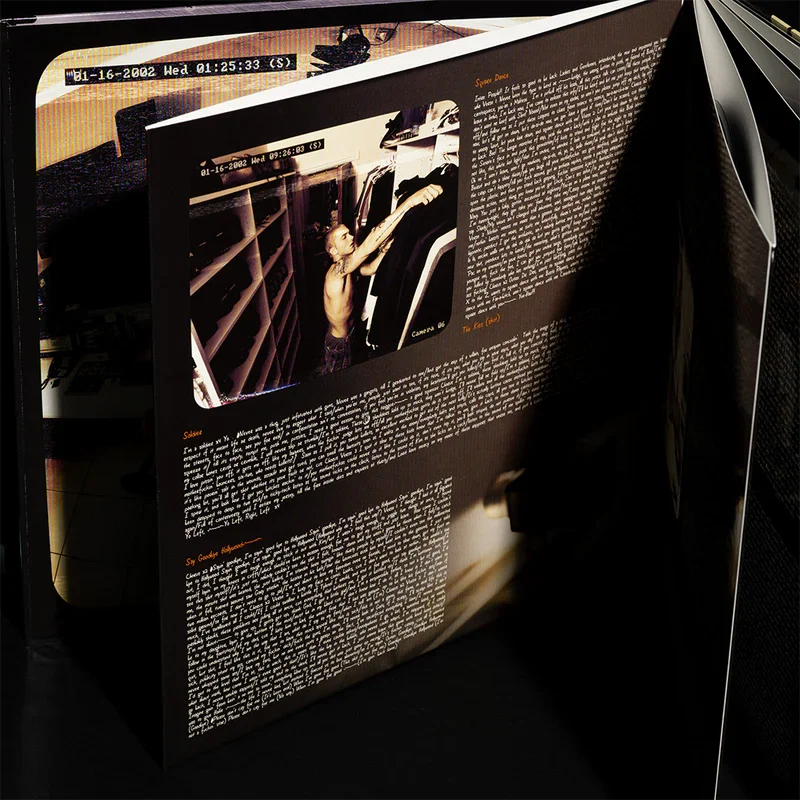 Inner sleeve detail from The Eminem Show 20th Anniversary Expanded Edition 4LP