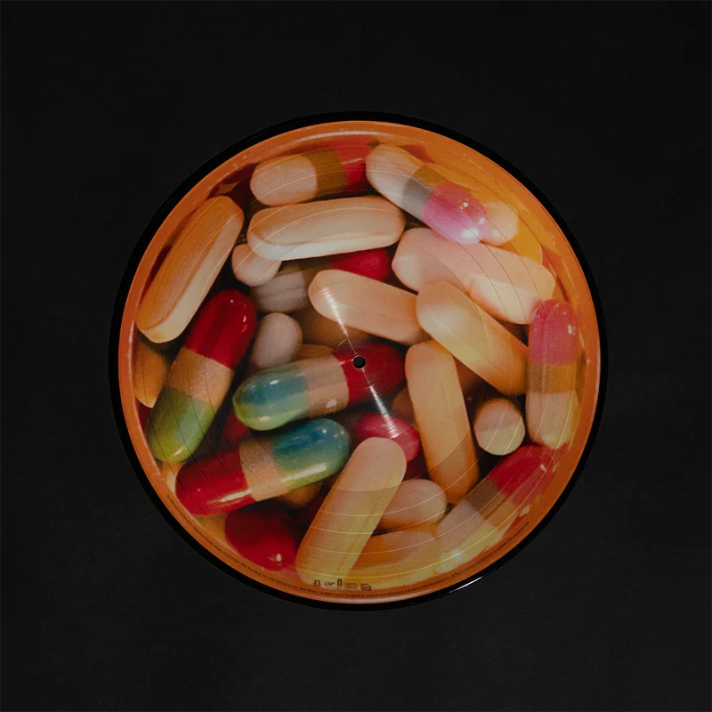 Eminem My Mom picture disc vinyl on black, full pill-covered Relapse-era artwork